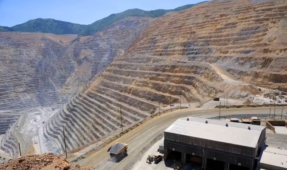 Mponeng gold mine in South Africa, the World's deepest gold mine.