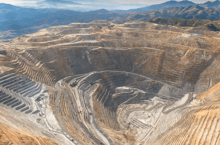 Witwatersrand Basin, South Africa - Where most of the gold on Earth has been found.